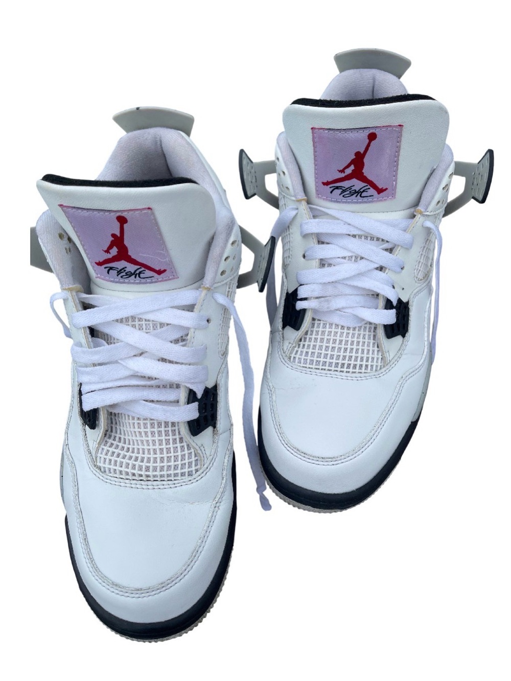 Jordan Retro White Black Sneakers - Men’s size 10
